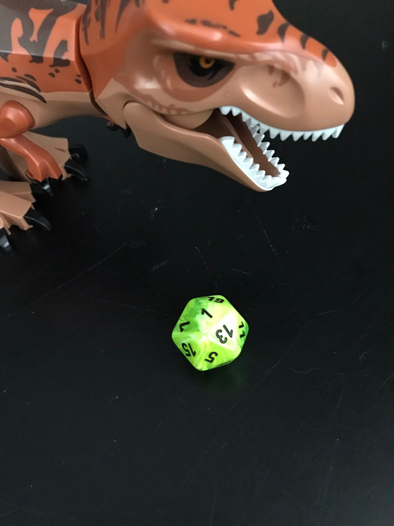 Illustration for article titled A T-Rex Is Running a Dungeons & Dragons Game on Twitter, and It's Even More Epic Than It Sounds